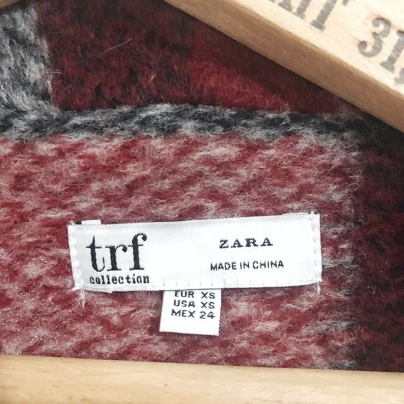 Zara | Plaid Coat - Picture 3 of 5